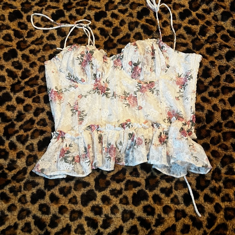 Floral Lace Women Top